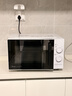 美的（Midea）【0涂层不锈钢】家用微波炉烤箱一体平板式900W变频一级能效23L机械旋钮简单操作光波炉升级款 【2026新升级】不锈钢内胆C231 实拍图
