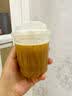 美厨（MAXCOOK）咖啡杯一次性杯子奶茶杯饮品杯400ml 10只带盖MCB8167 实拍图