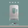 SMEG/斯麦格全自动咖啡机研磨一体BCC02家用小型磨豆奶泡萃取一键意式浓缩美式办公室家电生日乔迁礼物 磨砂墨绿色 实拍图