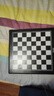 得力（deli）磁吸国际象棋儿童学生黑白磁性比赛训练益智桌游折叠款加大号露营 实拍图