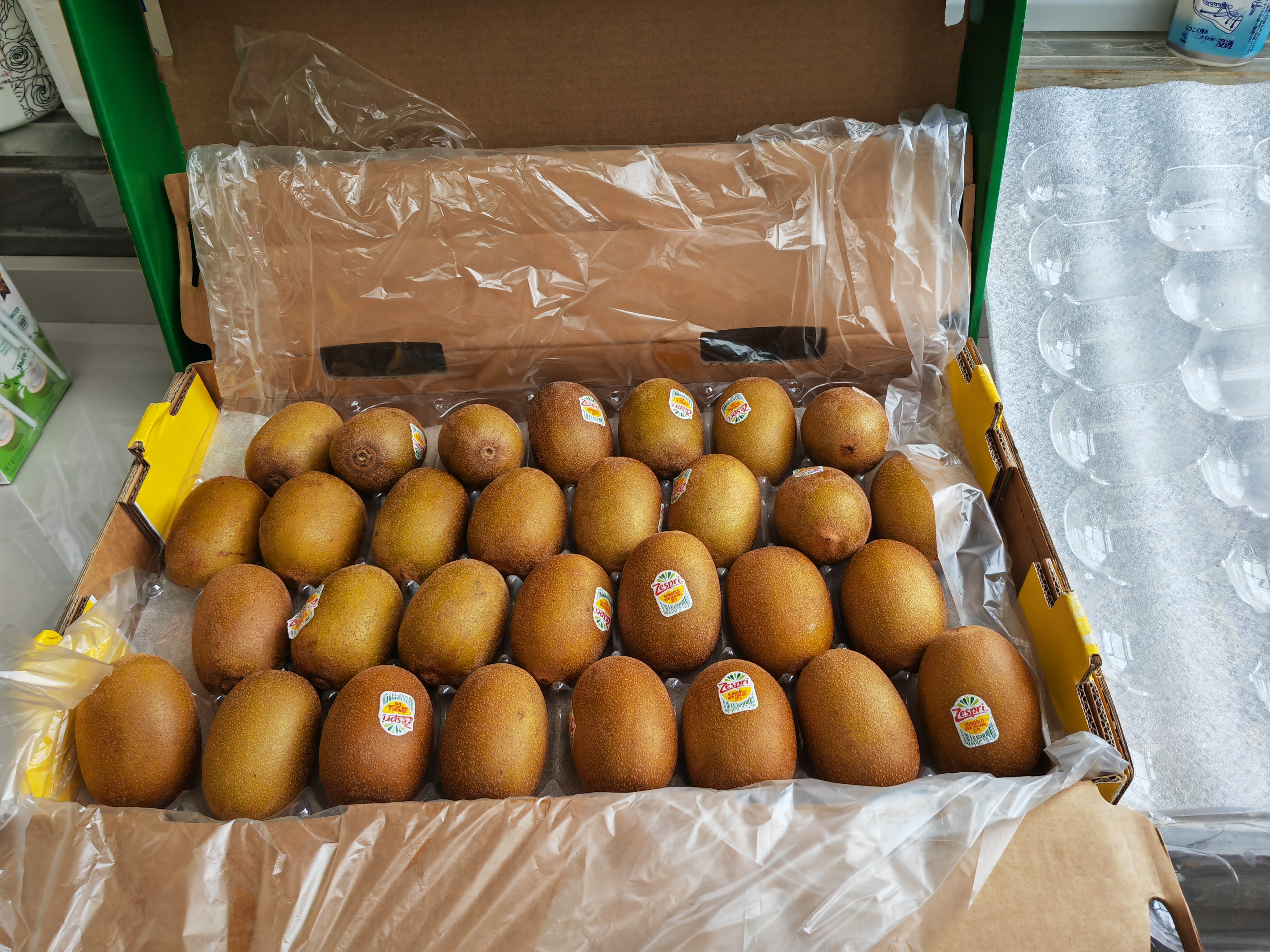 佳沛（zespri）新西兰金奇异果30-33粒原箱103-124g猕猴桃中秋节礼品送水果礼盒 实拍图