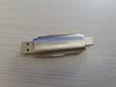 移速（MOVE SPEED）1TB固态u盘双接口 USB3.2/Type-C手机U盘大容量电脑车载优盘 读写1000MB/s支持苹果15-17 极夜NT10 实拍图