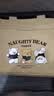 鹏境帆布手提包外出简约小巧饭袋包立体手拎包通勤加厚上班便当宝妈 搞怪小熊小方包【卡其色】 实拍图