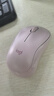 罗技（Logitech）M221轻音鼠标 无线鼠标 办公鼠标 对称鼠标 带无线微型接收器 茱萸粉 实拍图