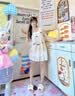 洁丽雅HelloKitty棉拖鞋女士秋冬2026新款家用地板防滑可爱一字毛毛拖鞋 糖果粉 【三丽鸥正版授权】 38-39 【适合37-38码】 实拍图