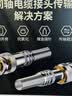 HAILE海乐 2M两兆头BNC/Q9(75-5)SDI视频接头公头 同轴电缆接头DDF射频线连接器10个装2M-BNC-5 实拍图