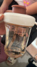 布比熊 BUBBLE BEARppsu翻盖吸管杯防摔防漏喝水喝奶直饮奶瓶宝宝学饮水杯吸管直饮杯 实拍图