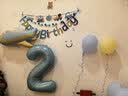 极度空间 生日场景布置儿童派对气球装饰生日装饰男孩女孩生日套装小汽车 实拍图