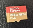 闪迪（SanDisk）256GB TF(MicroSD)内存卡4K极速金卡A2 V30 U3兼容大疆Pocket3/4P/Action 6运动相机/无人机存储卡 实拍图