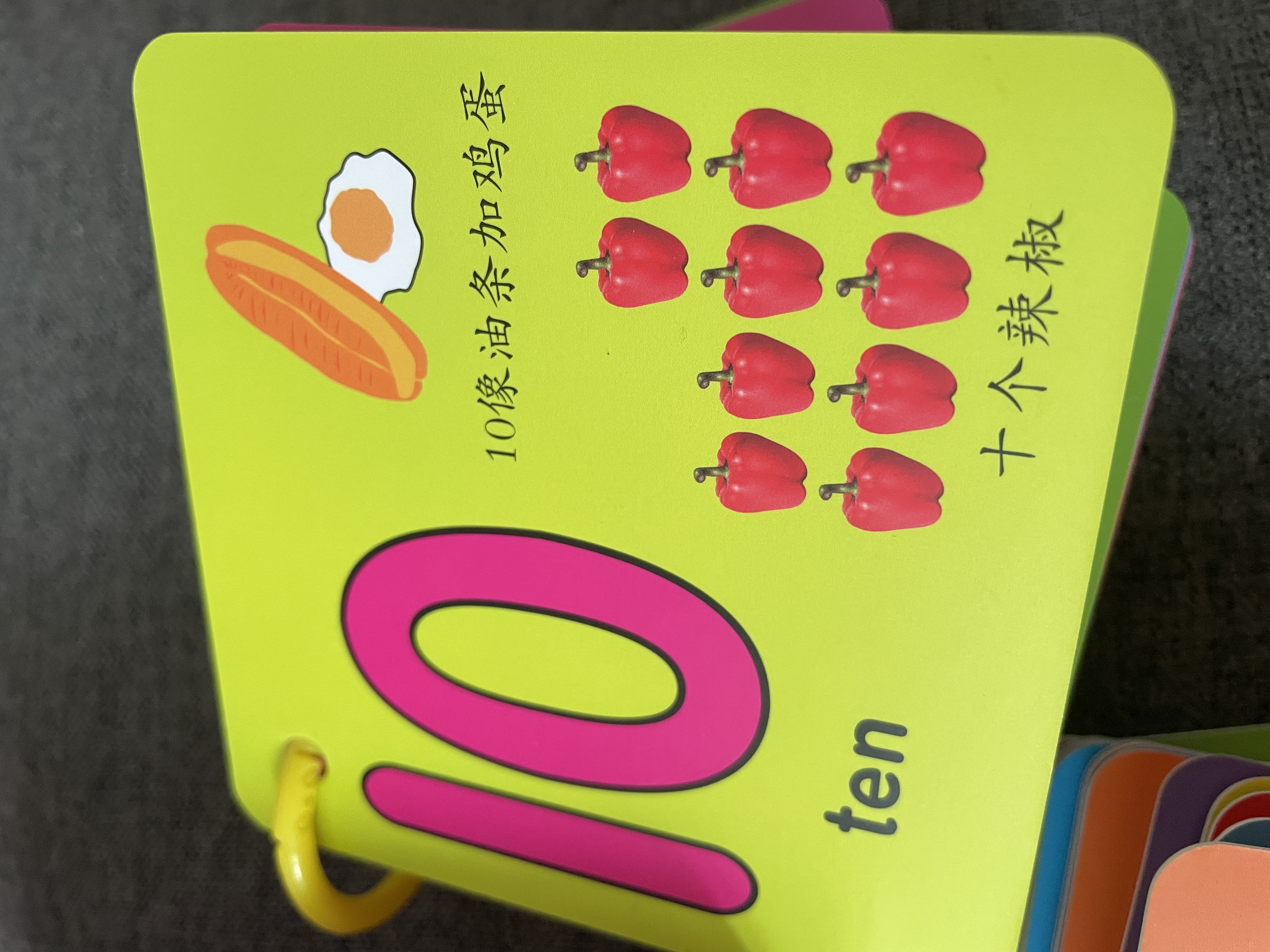 星星舟早教认知卡片1-3-6看图识物卡宝宝数字识字动物启蒙男女孩玩具 【1盒】数字卡片9*9cm 实拍图