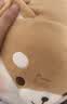 名创优品（MINISO）趴姿大号趣味狗狗公仔玩偶儿童玩具娃娃抱枕靠枕生日礼物 卡其色 实拍图