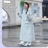 备美雨衣加长加厚遮脚延长帽檐不湿脸成人外穿全身防雨电动车女款雨披 实拍图