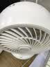 海尔（Haier） 统帅空气循环扇电风扇台扇小风扇涡轮扇家用节能风扇台式壁挂音轻定时摇头办公学生宿舍桌面风扇 左右摇头升级款LSF-CE101(W) 实拍图
