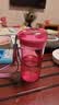 特百惠（Tupperware）晶彩mini塑料杯280ML 男女学生夏季水杯子儿童双饮口便携 蜜桃粉 实拍图