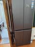 海尔「小红花系列」418L十字门母婴冰箱594mm专业超薄零嵌BCD-418WGHTDB9S9U1国家补贴 实拍图
