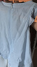 戴维贝拉（DAVE＆BELLA）女童夏季连衣裙莱赛尔凉感纱裙蓝色公主裙女宝裙子 实拍图