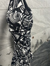 李宁（LI-NING）游泳衣女士运动连体平角保守遮肚显瘦泡温泉性感泳装310黑色L 实拍图