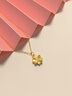 中国黄金（CHINA GOLD）黄金四叶草项链女款足金幸运草吊坠锁骨情人节生日礼物送女友老婆 四叶草吊坠【赠银镀金链】约0.9g 实拍图