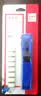 得力(deli)40页推夹器夹纸器 1卡装  新型票夹文件夹子 办公用品  蓝色8591 实拍图