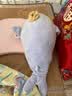 babycare婴儿玩偶安抚枕多功能哄睡枕侧睡靠背档枕沃伊鲸鱼45*23*15-0-1岁 实拍图