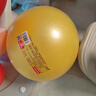 费雪（Fisher-Price）儿童玩具球宝宝小皮球拍拍球38cm(黄色含打气筒)生日礼物礼品 实拍图