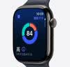 Apple/苹果 Watch S11 智能手表GPS款46毫米银色铝金属表壳雾紫色运动型表带S/M MEVW4CH/B 实拍图
