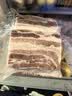 龙大肉食精选猪带皮五花肉净重2.4斤 抽肋五花肉 猪肉生鲜烧烤肉五花肉块 实拍图