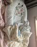 乐韵宝（leyunbaby）婴儿床中床新生宝宝仿生床斜坡枕垫可移动便携式防压防惊哄娃神器 实拍图