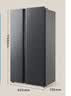 TCL 650升对开门双开门大容量大冷冻冰箱 双变频新一级能效 风冷无霜离子养鲜 节能家用冰箱 以旧换新 R650T3-S 双开门冰箱国家补贴 实拍图