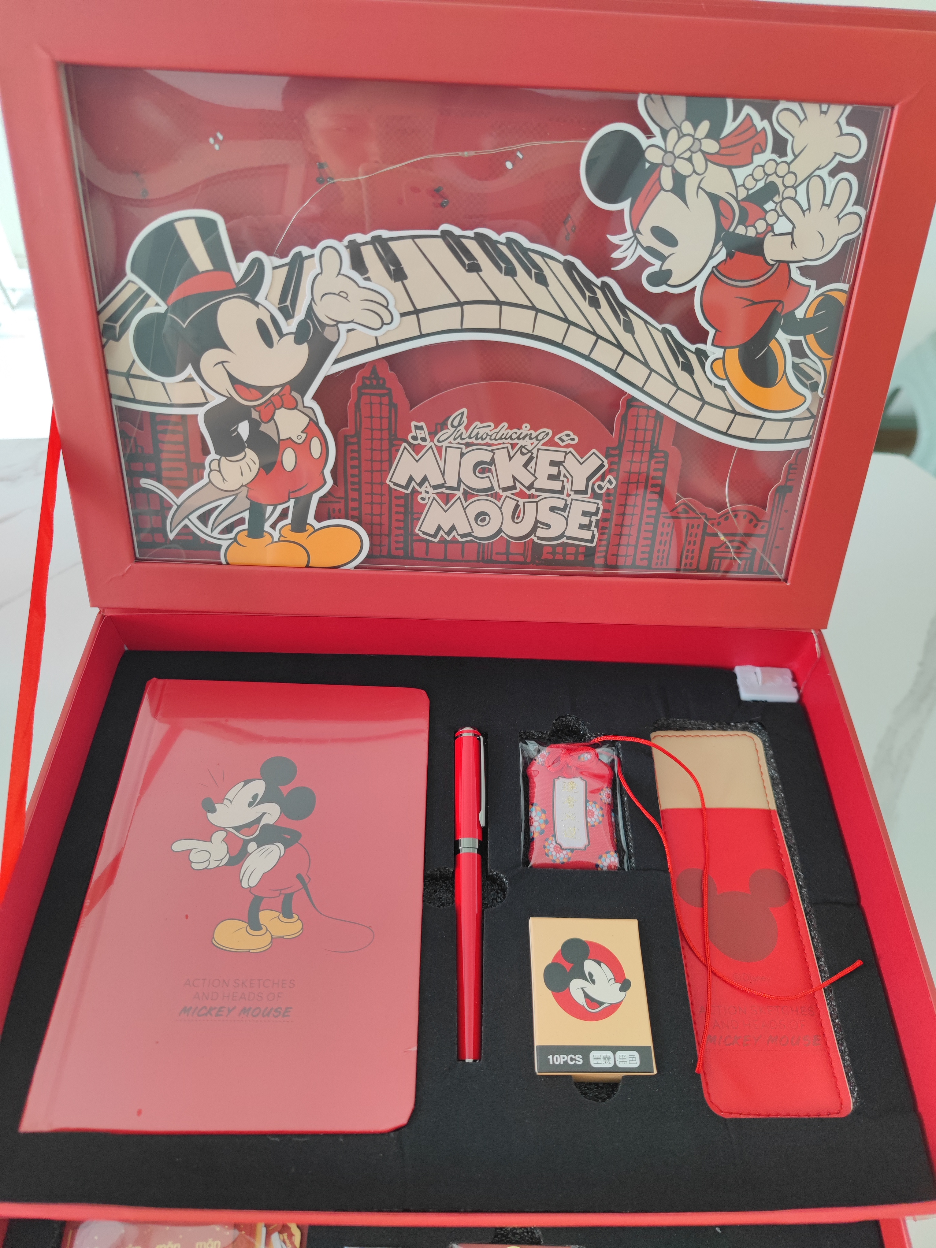 迪士尼（Disney）米奇文具套装开学季礼盒文具考试套装初高中学生升学金榜题名学习用品男女祈福生日礼物伴手礼 实拍图