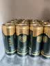 青岛啤酒（TsingTao）奥古特原麦汁浓度12°P 500ml*12罐箱装新老版随机 实拍图