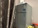 奥克斯小冰箱家用小型迷你冷藏冷冻两用出租房宿舍用节能省电寝室办公室电冰箱 【净化去味】126银色【高效保鲜 铜管速冷】22L 实拍图