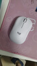 罗技（Logitech）M221 轻音鼠标 无线鼠标 办公鼠标 对称鼠标 带无线微型接收器 米白色 实拍图
