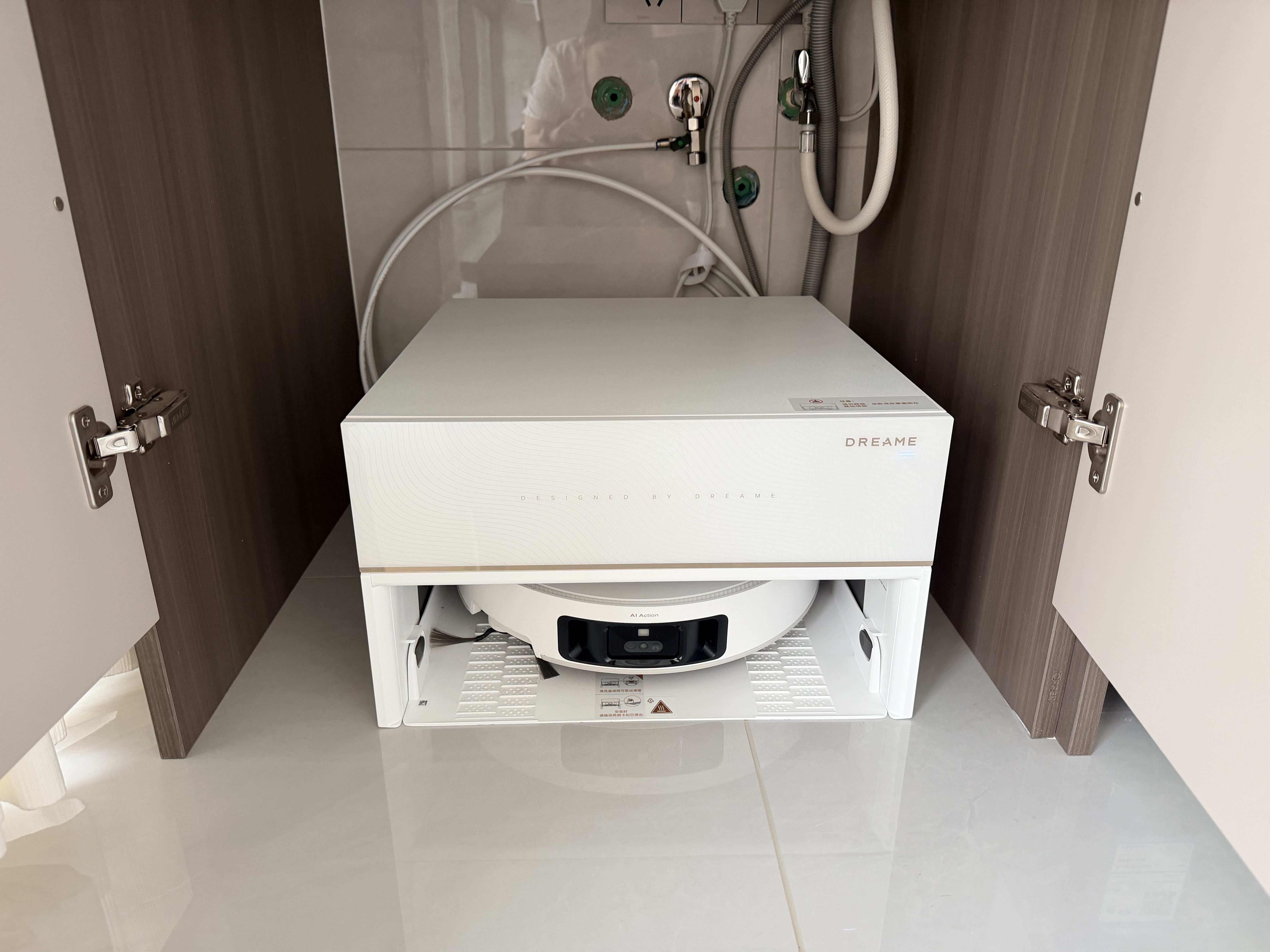 追觅【直降500】S50Pro系列扫地机器人 家用扫拖一体自动清洗最新款 拖地机洗拖一体智能洗拖布 超薄上下水版-需确认安装尺寸 实拍图