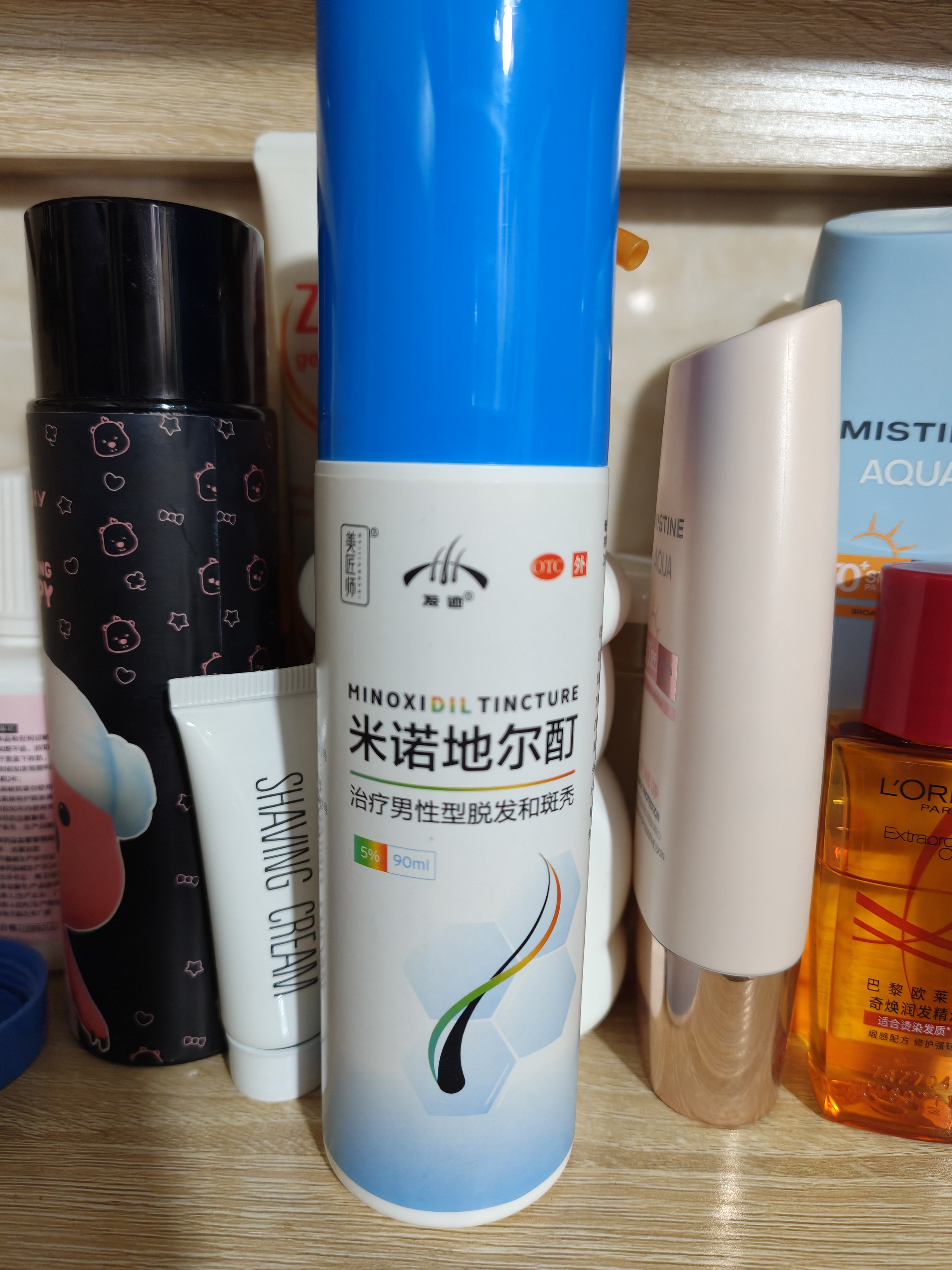 发迹米诺地尔酊5%【实惠加量装】208ml治脱生发男士防脱发际线增长液脱发斑秃泡沫搽剂 实拍图