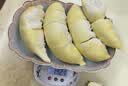 京鲜生 进口金枕头鲜榴莲 净重5-6斤 1个装 生鲜 新鲜水果 新鲜榴莲 实拍图