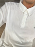 阿迪达斯（adidas）POLO衫男装 夏季新款运动服网球服休闲半袖速干透气短袖T恤男 HR8729/梭织/白色/主图款 2XL 实拍图