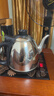 金灶（KAMJOVE）全智能自动上水电热水壶电茶壶全自动上水壶电茶炉烧水壶茶具茶台烧水壶全自动一体 K9 0.9L 不锈钢色 实拍图