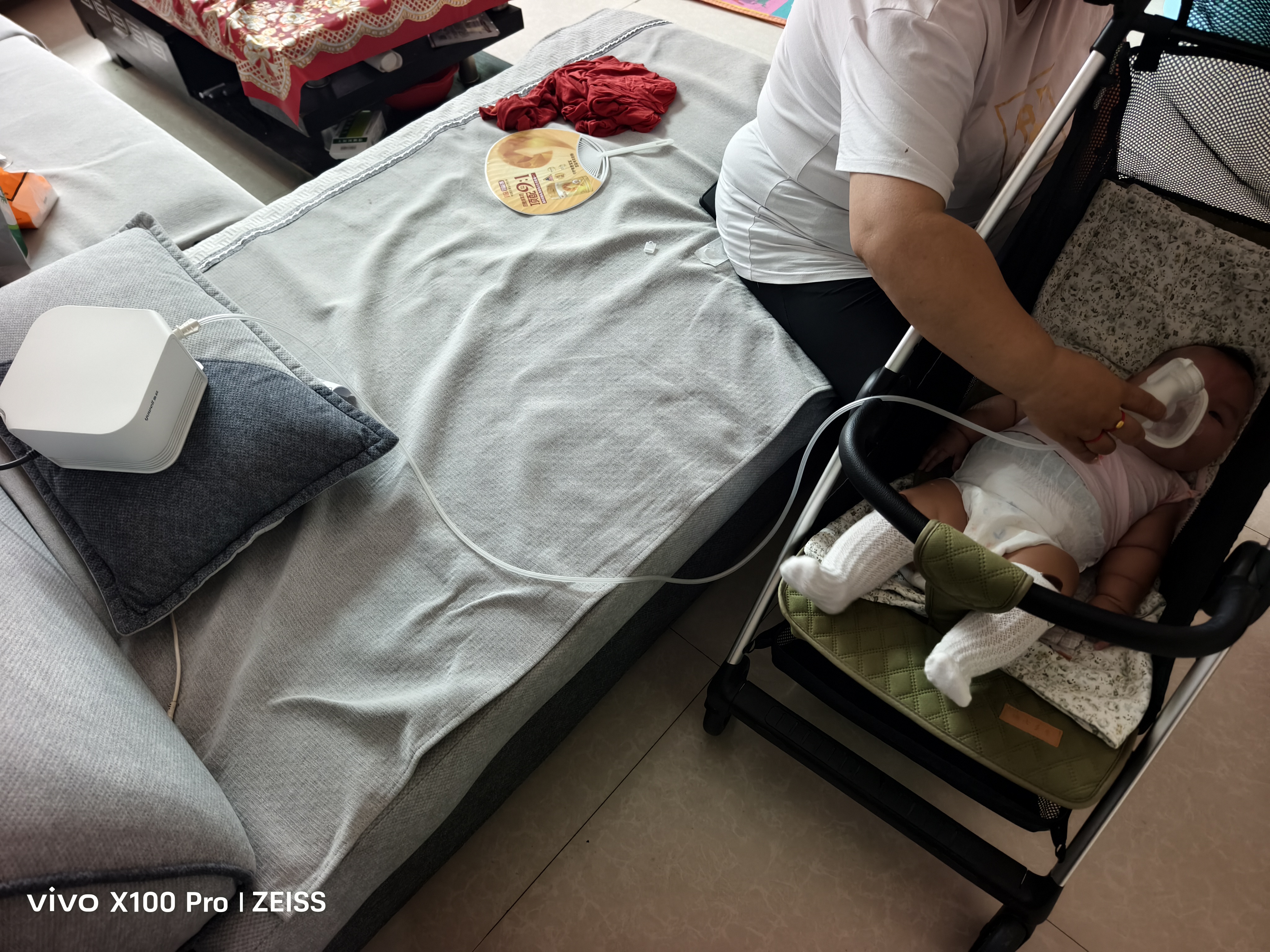 鱼跃（yuwell）雾化器儿童婴儿家用成人老人医用雾化机403M升级款亲肤面罩403F 实拍图