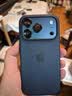 蓝猩先生【99%纯度蓝宝石】适用苹果17Promax镜头膜 iPhone17pro后摄像头膜高清耐磨耐刮手机保护膜 蓝 实拍图