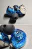 KZ ZS10PRO 有线入耳式耳机十单元圈铁 高保真旗舰hifi音乐耳机游戏监听3.5mm 魅蓝【无麦版】 标配 实拍图