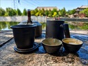 京东京造茶杯便携式黑陶茶泡茶壶茶杯功夫茶具办公杯随身茶壶容量400ml 实拍图