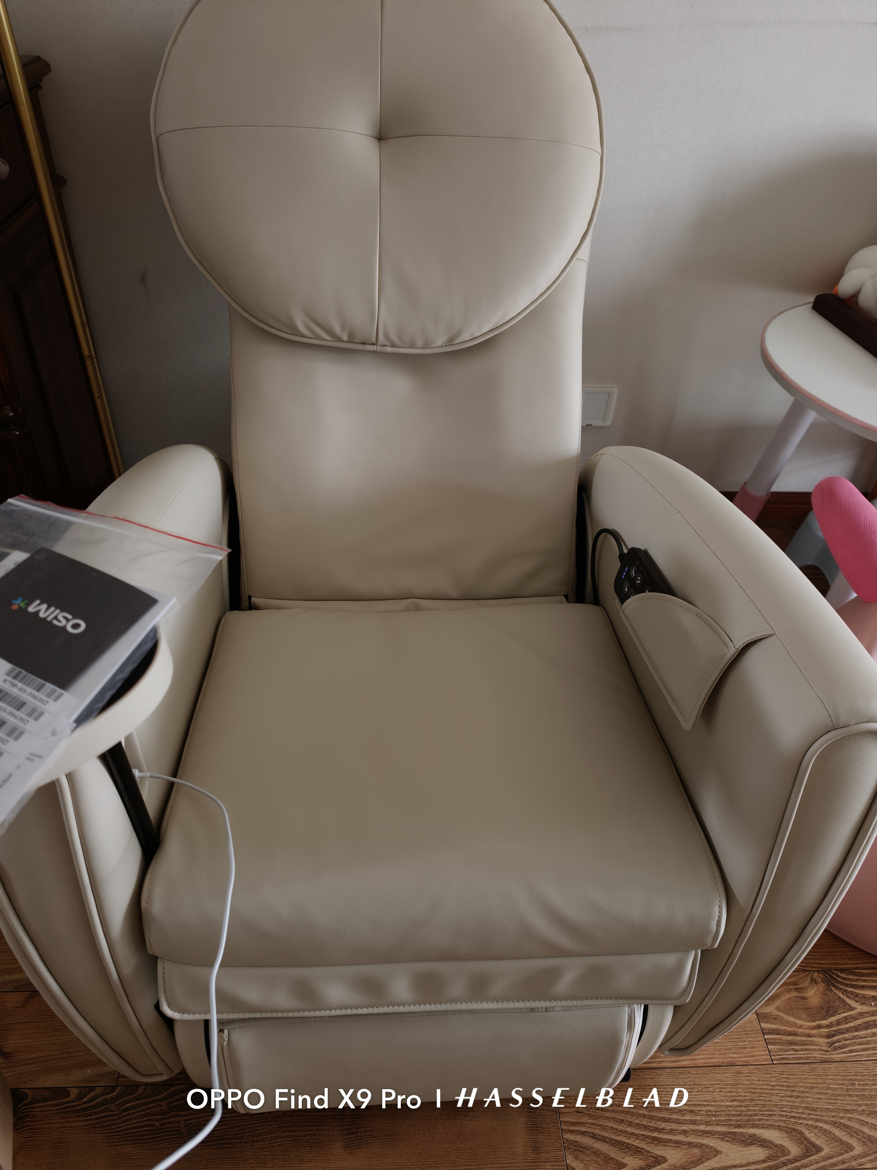 傲胜（OSIM）家用按摩椅小型按摩沙发全身【新加坡品牌】8变小天后Plus沙发椅OS-875P象牙白生日礼物实用送长辈 实拍图