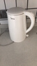 美的（Midea）电热水壶烧水壶1.7L304不锈钢0涂层双层隔热自动断电1500W养生冲奶2026新款 MK-SH17M130 实拍图