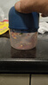 绞肉机小型打蒜器家用绞蒜切蒜器多功能辅食料理机电动蒜泥神器蒜蓉机自动切菜机压蒜器 宝蓝色- 0.26L （升级大电机） 实拍图