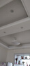 美的（Midea）风扇灯FY2无极调光led吊扇灯卧室餐厅48瓦护眼灯具包安装 实拍图