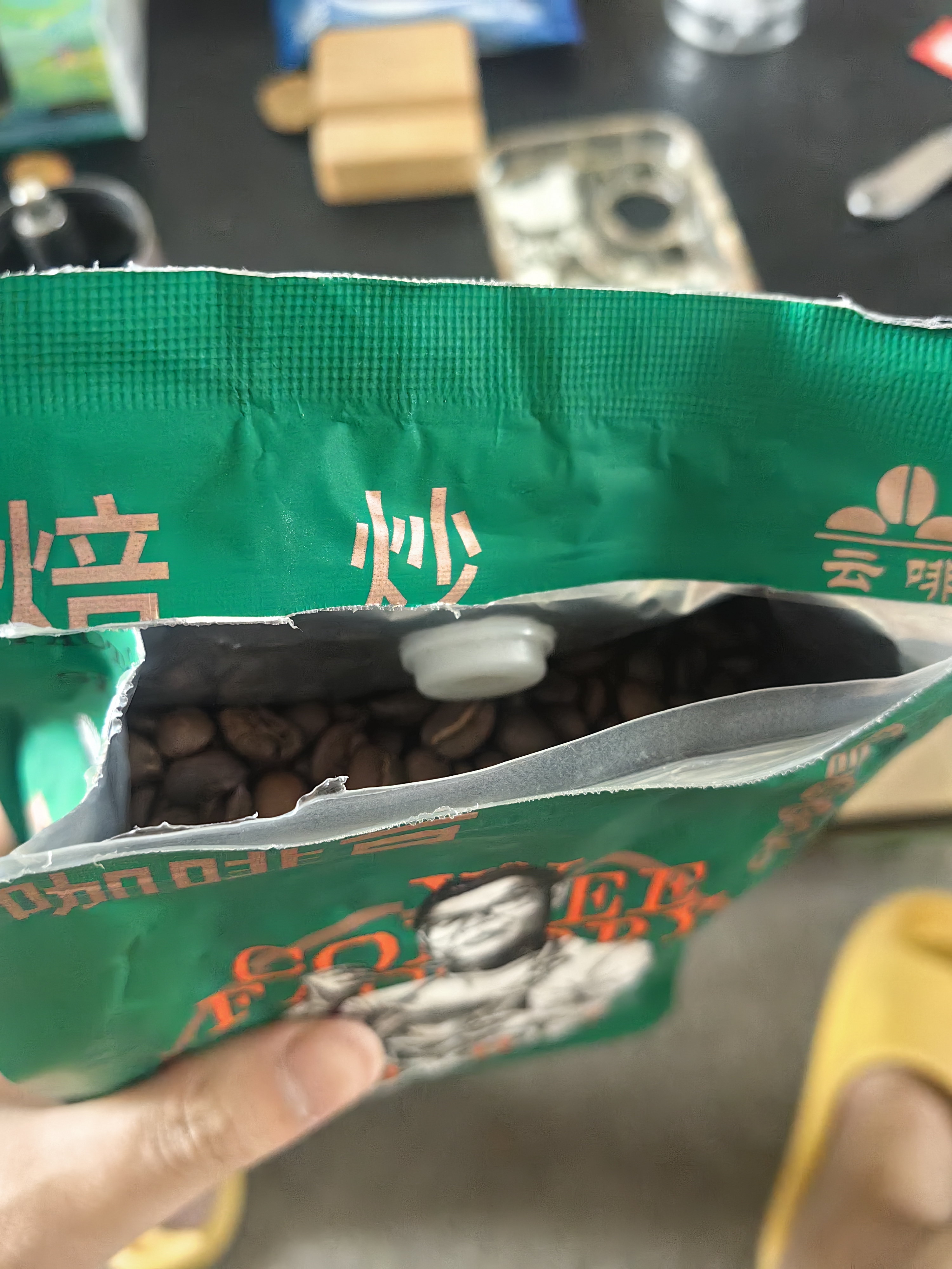 云啡云南小粒高山流水手冲水洗精品阿拉比卡咖啡豆250g热门商品 实拍图