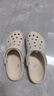 卡骆驰（CROCS）贝雅卡骆班洞洞鞋|205089 黑色/白色-066   41 /42(260mm)   实拍图