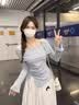 蝶娇诺（DIEJIAONUO）连衣裙2026年秋季女装新款韩版甜美纯欲风甜辣妹初恋心机法式显瘦 上衣+裙子 S 实拍图