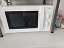 美的（Midea）微波炉经典双旋钮家用小型20L平板式易清洁便捷高效速热杀菌除味随机发货2026新款M202 实拍图
